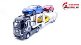  Mô hình xe đầu kéo chở xe truck trailer Mecedes Benz Actros có đầu kim loại 41x6x8cm tỉ lệ 1:36 8231 