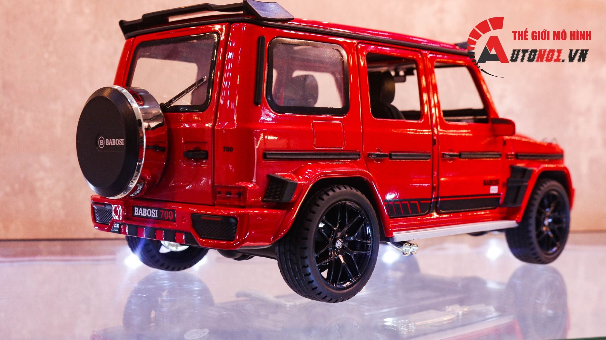  Mô hình xe Mercedes-Brabus G700 1:18 Weitug 7829 