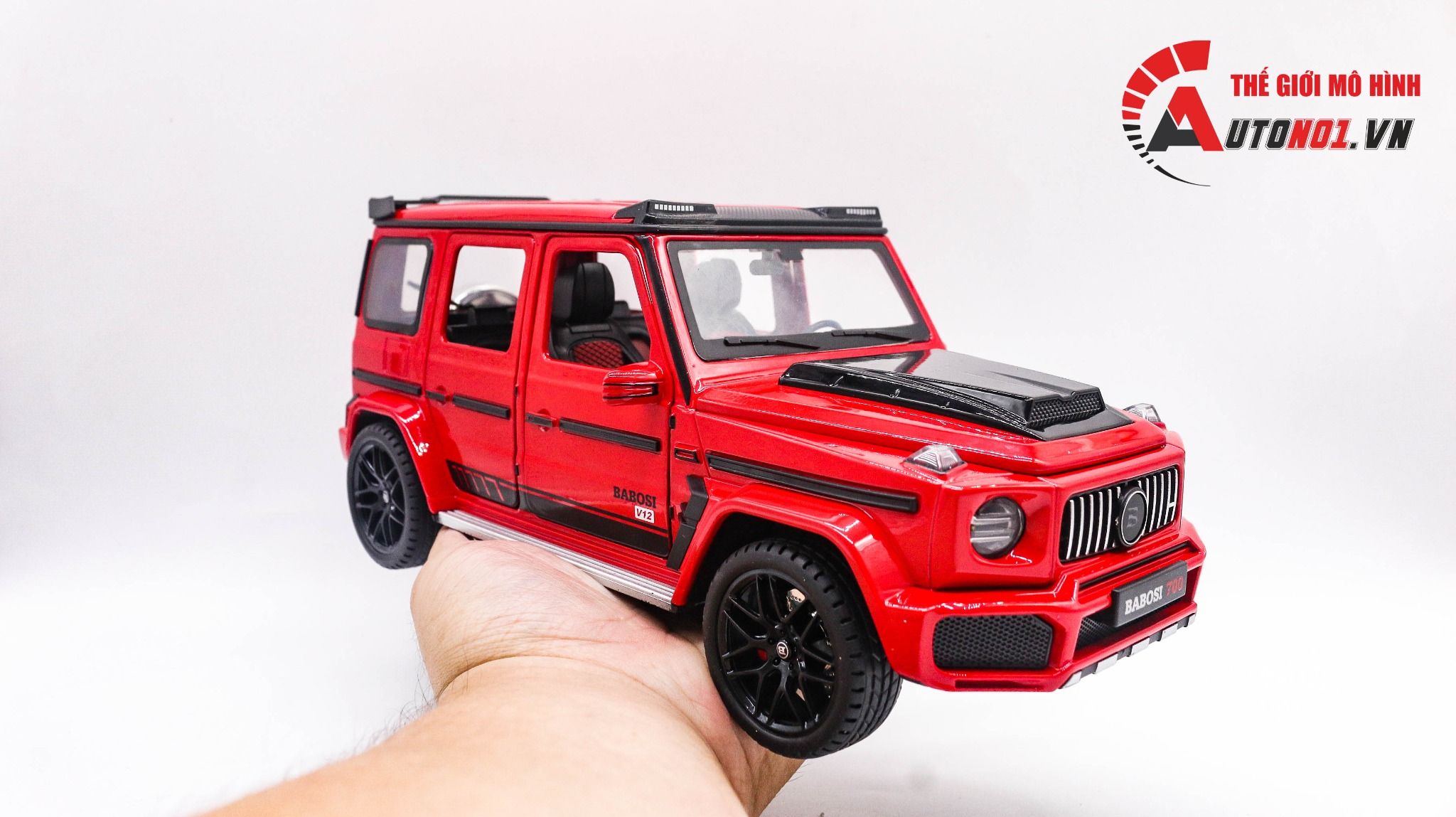  Mô hình xe Mercedes-Brabus G700 1:18 Weitug 7829 