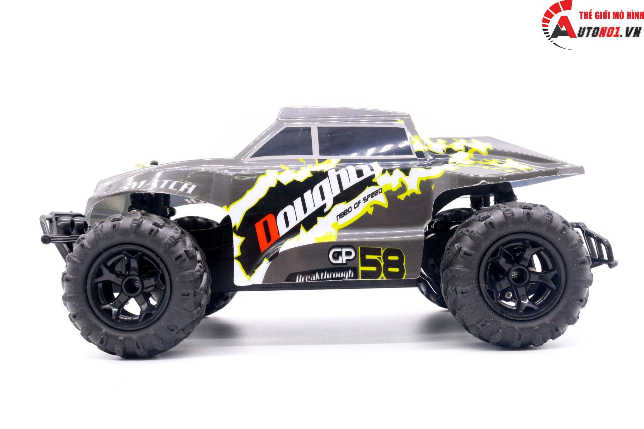  XE ĐIỀU KHIỂN OFF ROAD RACING 58 YELLOW 1:14 6607 