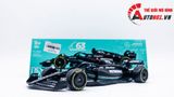  Mô hình xe đua F1 Formula Mercedes Benz Petronas 2023 W14 hộp mica có figure tỉ lệ 1:24 Bburago OT328 