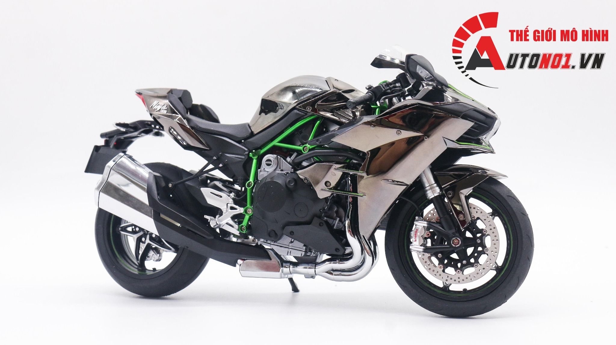  Mô hình xe cao cấp Kawasaki H2 Hoàn Thiện 1:9 Meng D230c 