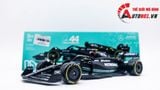  Mô hình xe đua F1 Formula Mercedes Benz Petronas 2023 W14 hộp mica có figure tỉ lệ 1:24 Bburago OT328 