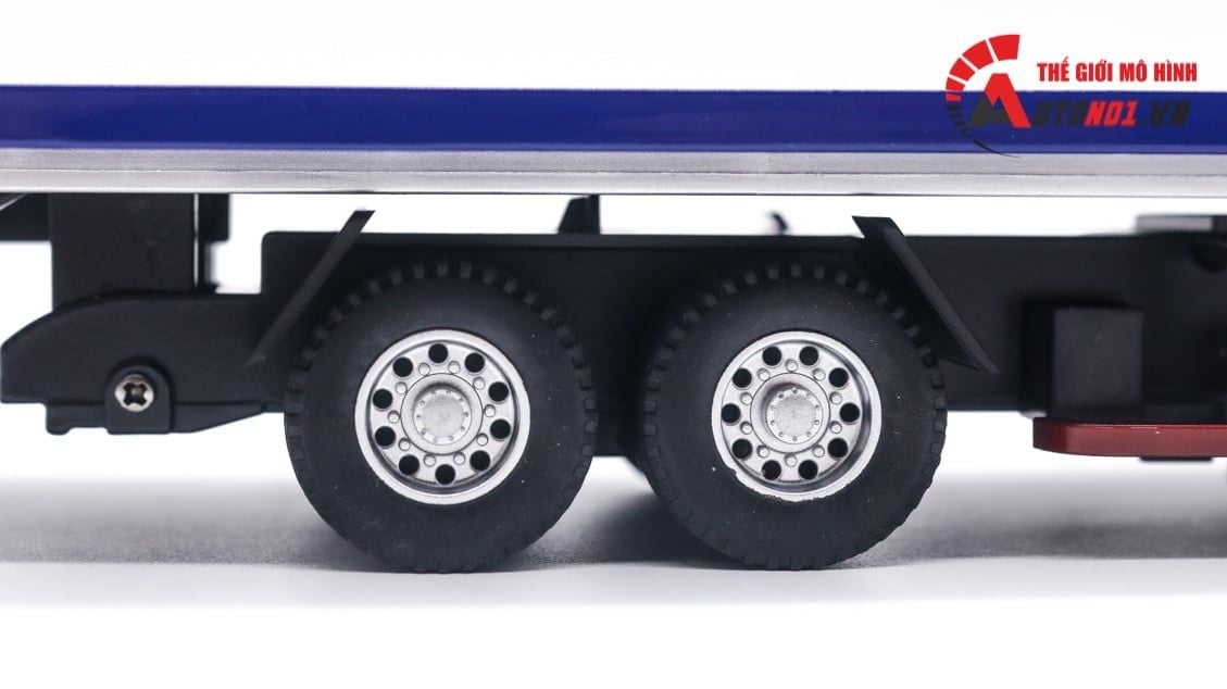  Mô hình xe tải Mercedes vận chuyển xe - xe cứu hộ Hytruck 46cm tỉ lệ 1:24 Hengteng model 8216 