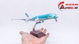  Mô hình máy bay Nhật Bản ANA Airlines Airbus A380 baby blue kích thước 20cm MB20087 