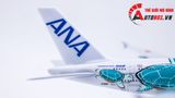  Mô hình máy bay Nhật Bản ANA Airlines Airbus A380 baby blue kích thước 20cm MB20087 