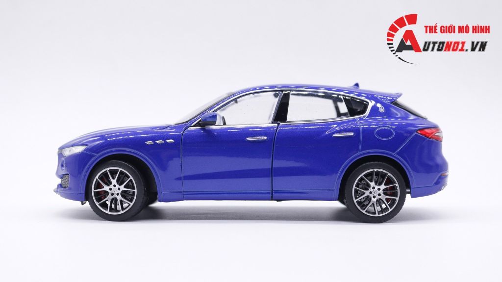 MÔ HÌNH XE MASERATI LEVANTE BLUE 1:24 WELLY 7466