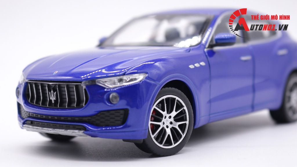 MÔ HÌNH XE MASERATI LEVANTE BLUE 1:24 WELLY 7466