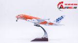  Mô hình máy bay Nhật Bản ANA Airlines Airbus A380 orange kích thước 20cm MB20088 