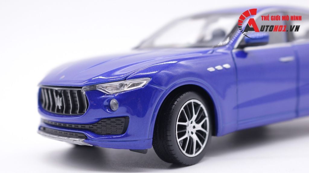 MÔ HÌNH XE MASERATI LEVANTE BLUE 1:24 WELLY 7466