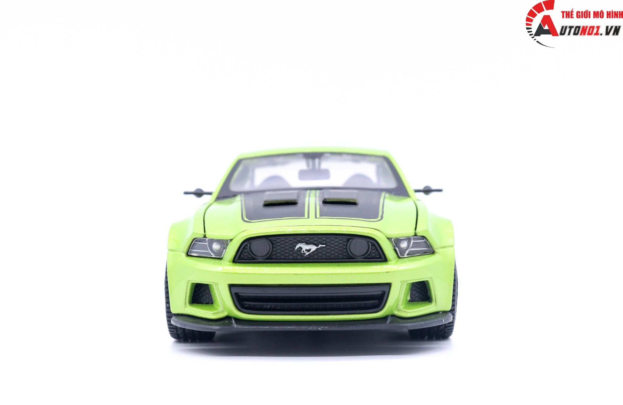  Mô hình xe Ford Mustang New Street Racer Met Green 1:24 Maisto OT24008 