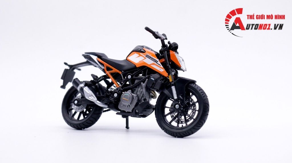 MÔ HÌNH XE KTM 250 DUKE 1:18 BBURAGO 7454