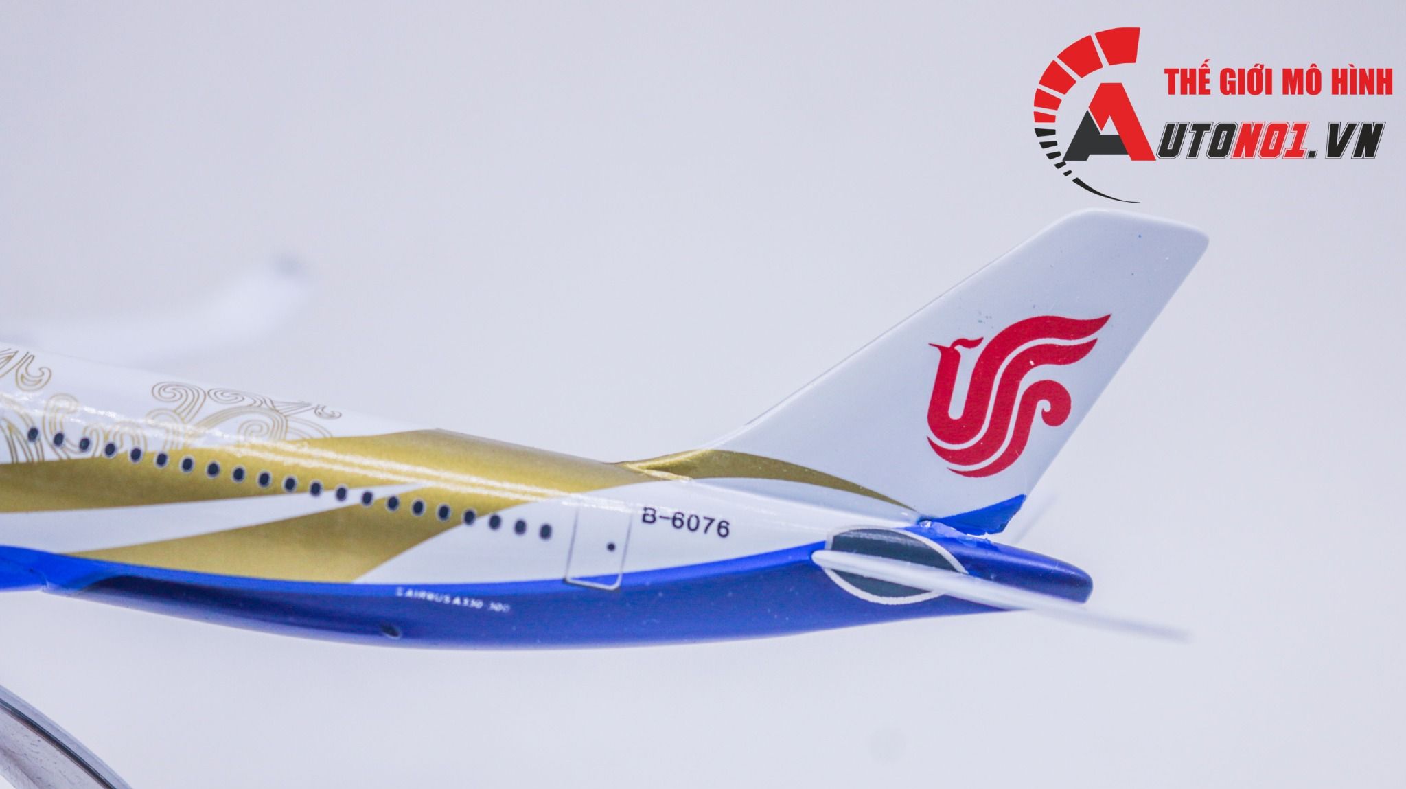  Mô hình máy bay Air China Airbus A330 kích thước 20cm MB20085 