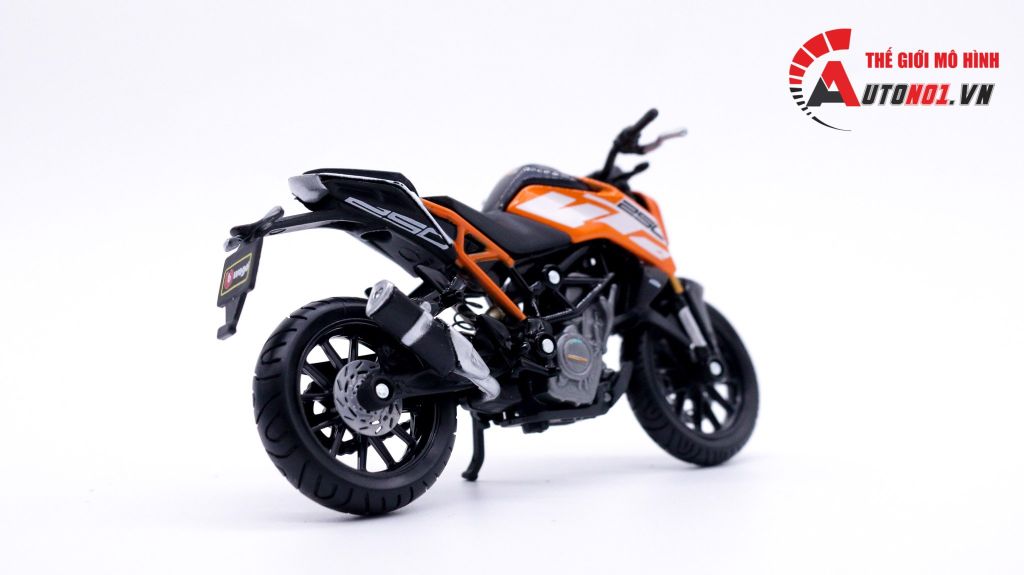 MÔ HÌNH XE KTM 250 DUKE 1:18 BBURAGO 7454