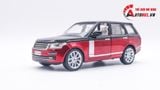  Mô hình xe Range Rover Land Rover mở được 2 cửa, nắp capo và cốp 1:24 Coolchicauto OT008 