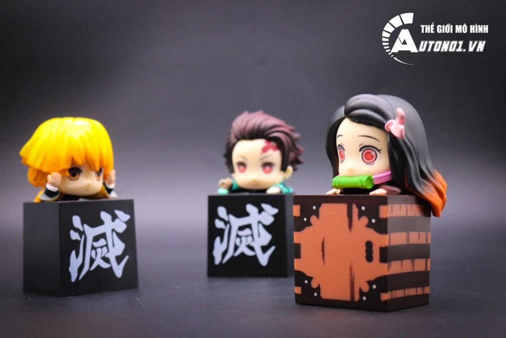 MÔ HÌNH NHÂN VẬT KIMETSU NO YAIBA SET 3 CON 10CM 7044