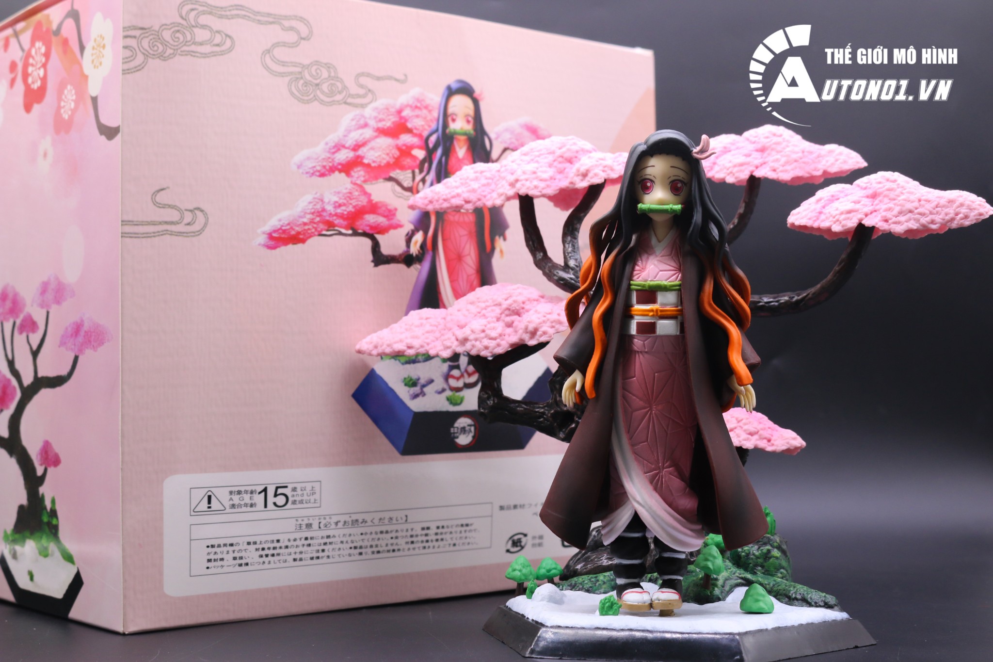 MÔ HÌNH NHÂN VẬT KIMETSU NO YAIBA - KAMADO NEZUKO 19 CM 7035