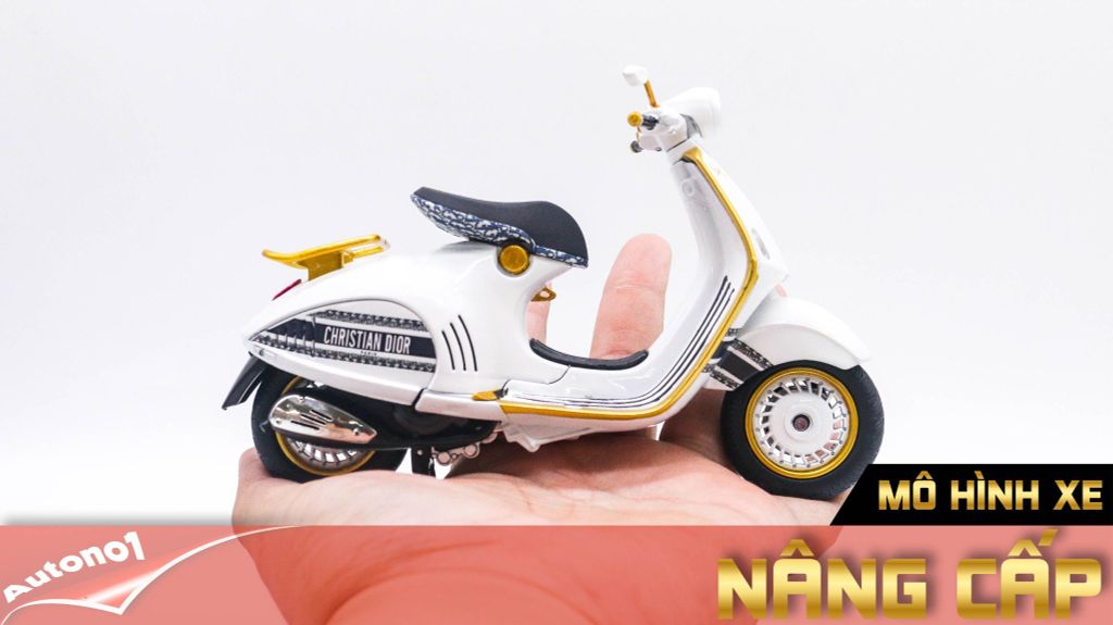 MÔ HÌNH VESPA 946 DIOR 1:12 AUTONO1 D228A