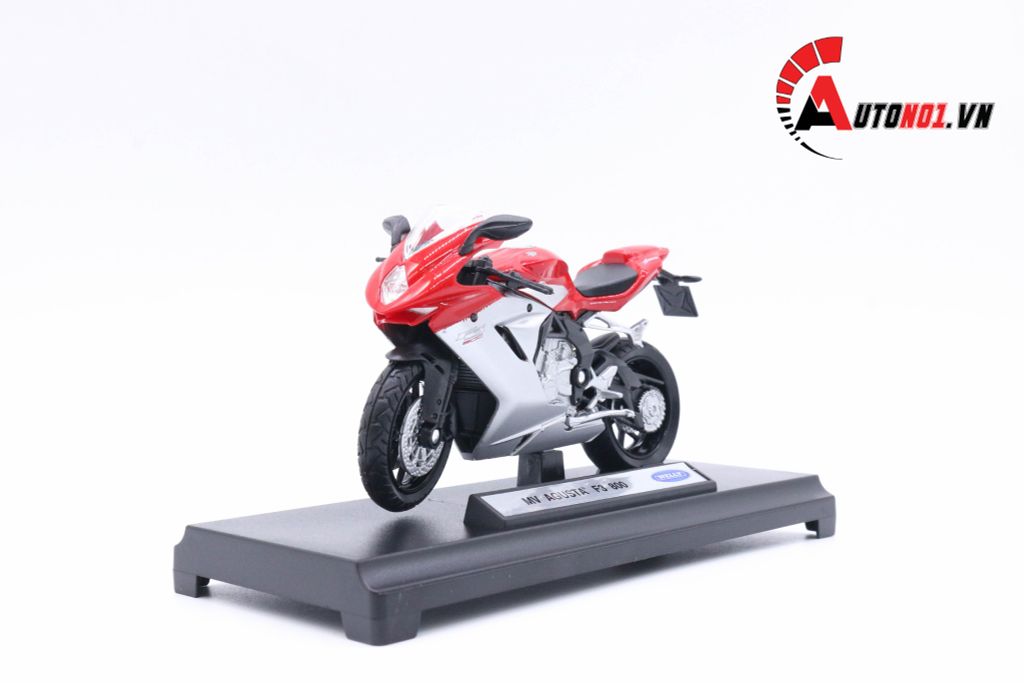 MÔ HÌNH MV AGUSTA F3 800 1:18 WELLY 5472