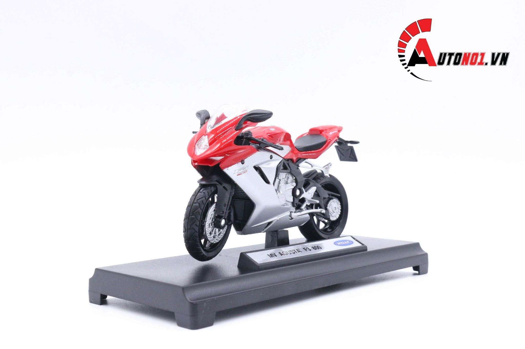  Mô hình xe MV Agusta F3 800 1:18 Welly MT001 