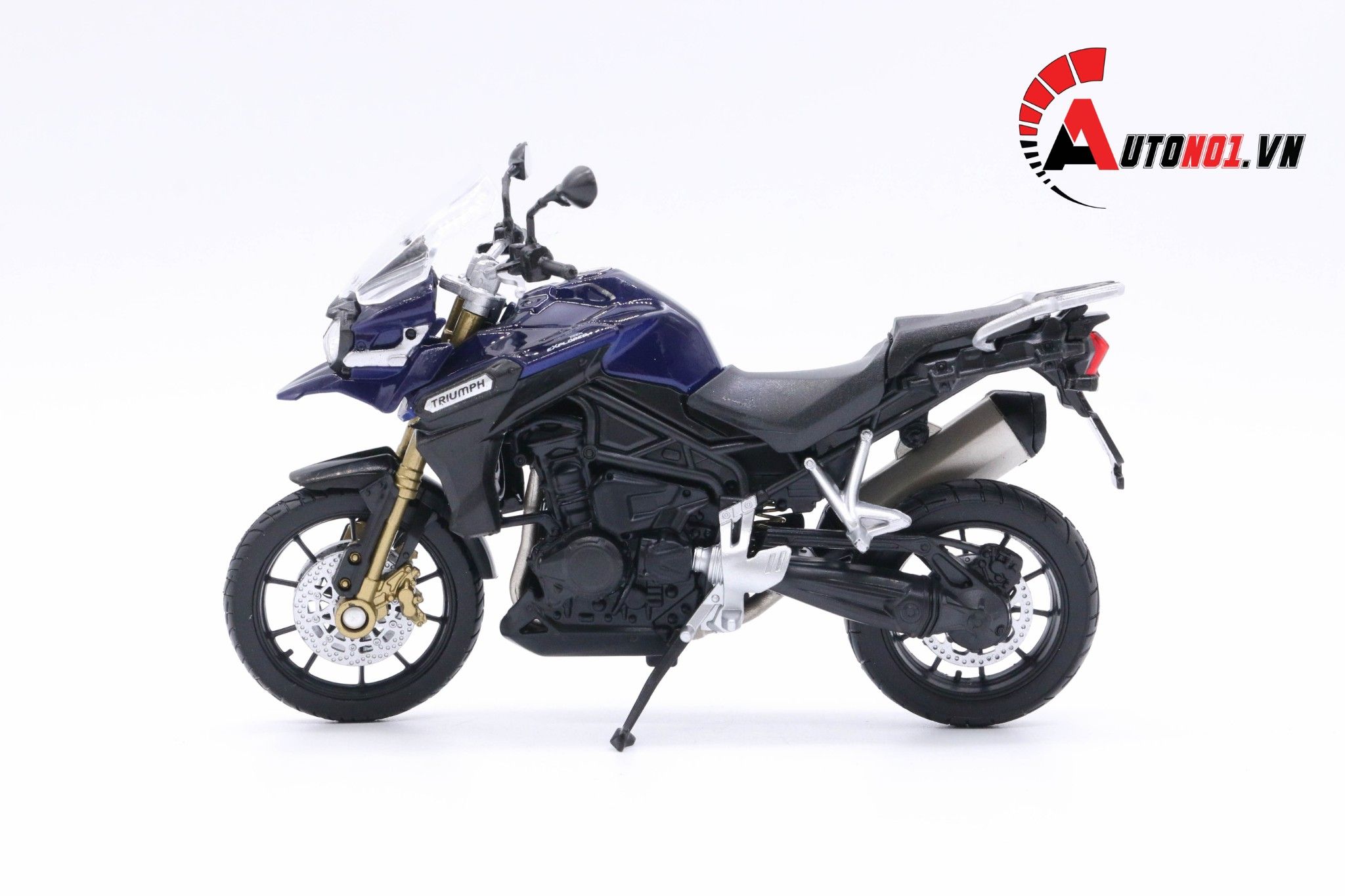  Mô hình xe mô tô Triumph tiger explorer 1:18 Welly 5457 