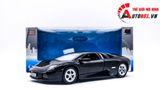  Mô hình xe Lamborghi Murcielago Black full open tỉ lệ 1:24 Welly 1350 