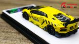  Mô hình xe Lamborghini Aventador LP700-4 2.0 Off white yellow tỉ lệ 1:64 Briscale Micro BSC 