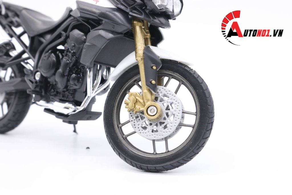 MÔ HÌNH XE MÔ TÔ TRIUMPH TIGER 800 1:18 WELLY 5456