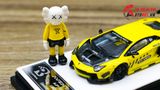  Mô hình xe Lamborghini Aventador LP700-4 2.0 Off white yellow tỉ lệ 1:64 Briscale Micro BSC 