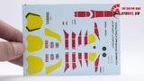  Decal nước Yamaha YZF-R1M 1:12 DC143 