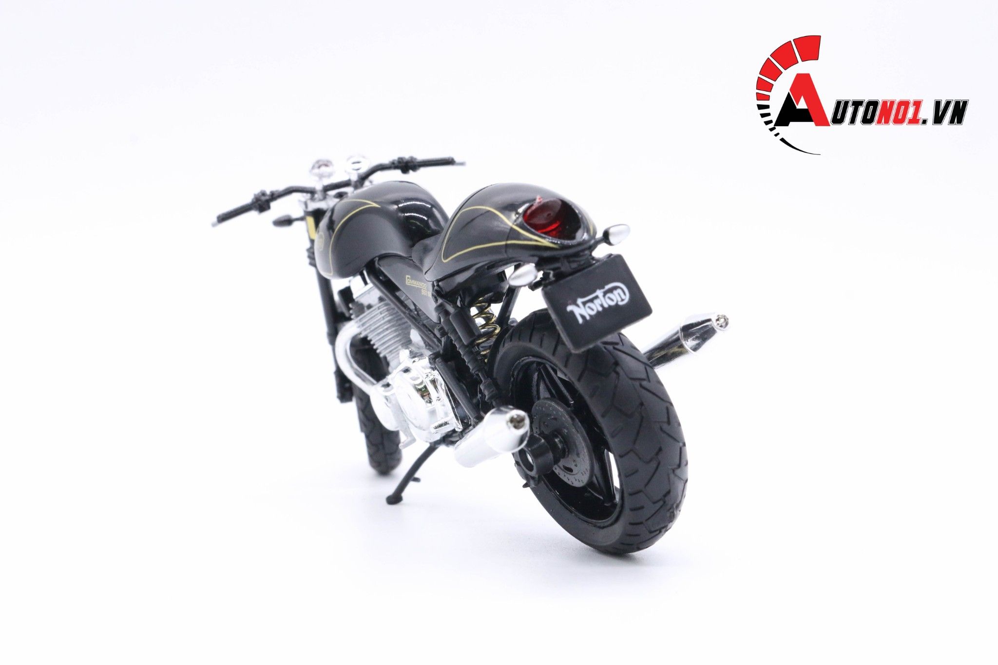  Mô hình xe mô tô Norton commando 961 se 1:18 Welly 5455 