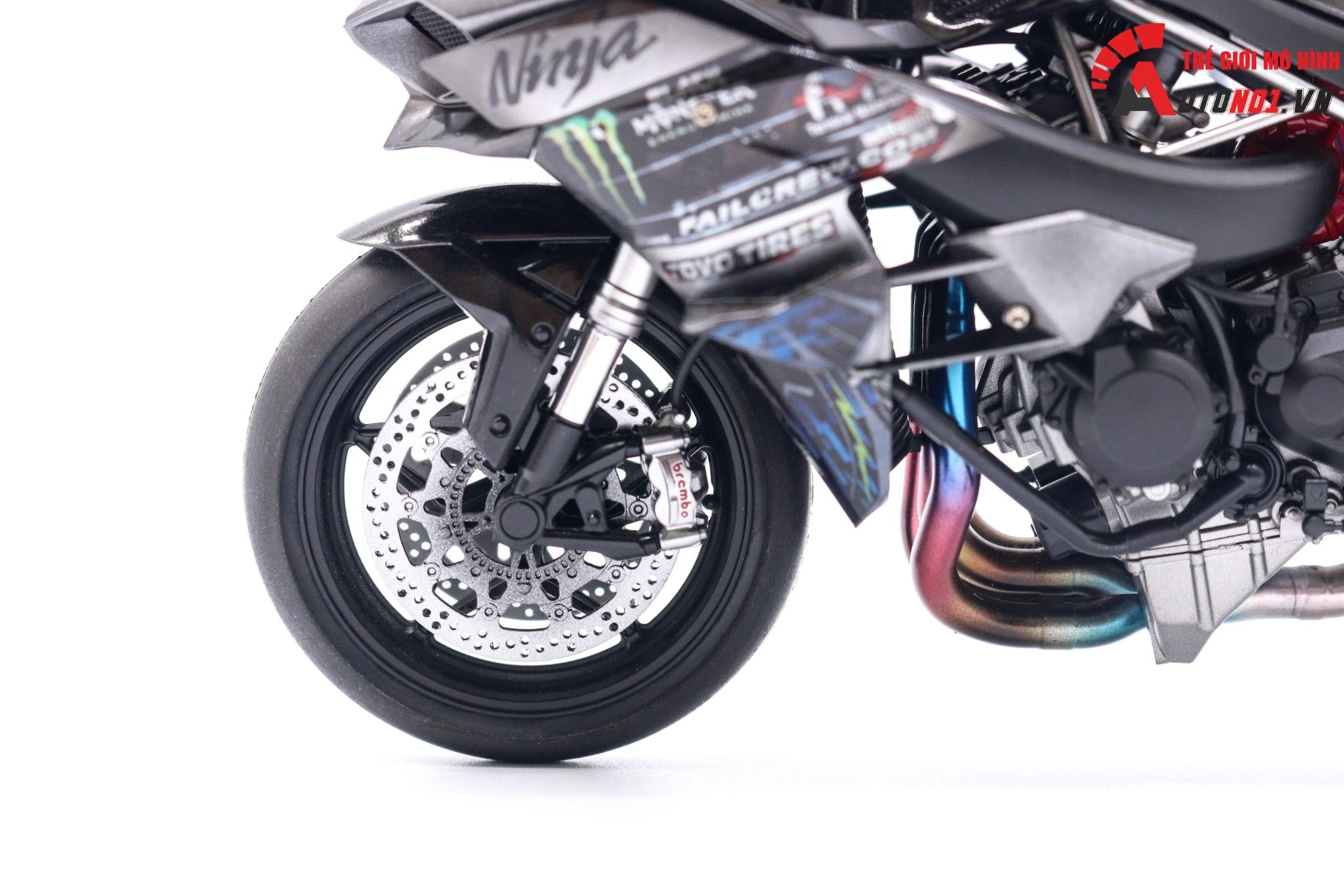  Mô hình xe Kawasaki H2r Custom 1:12 Tamiya D063 