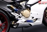  Mô hình xe cao cấp Ducati 1199 Panigale White Pearl Carbon 1:12 Tamiya D059 