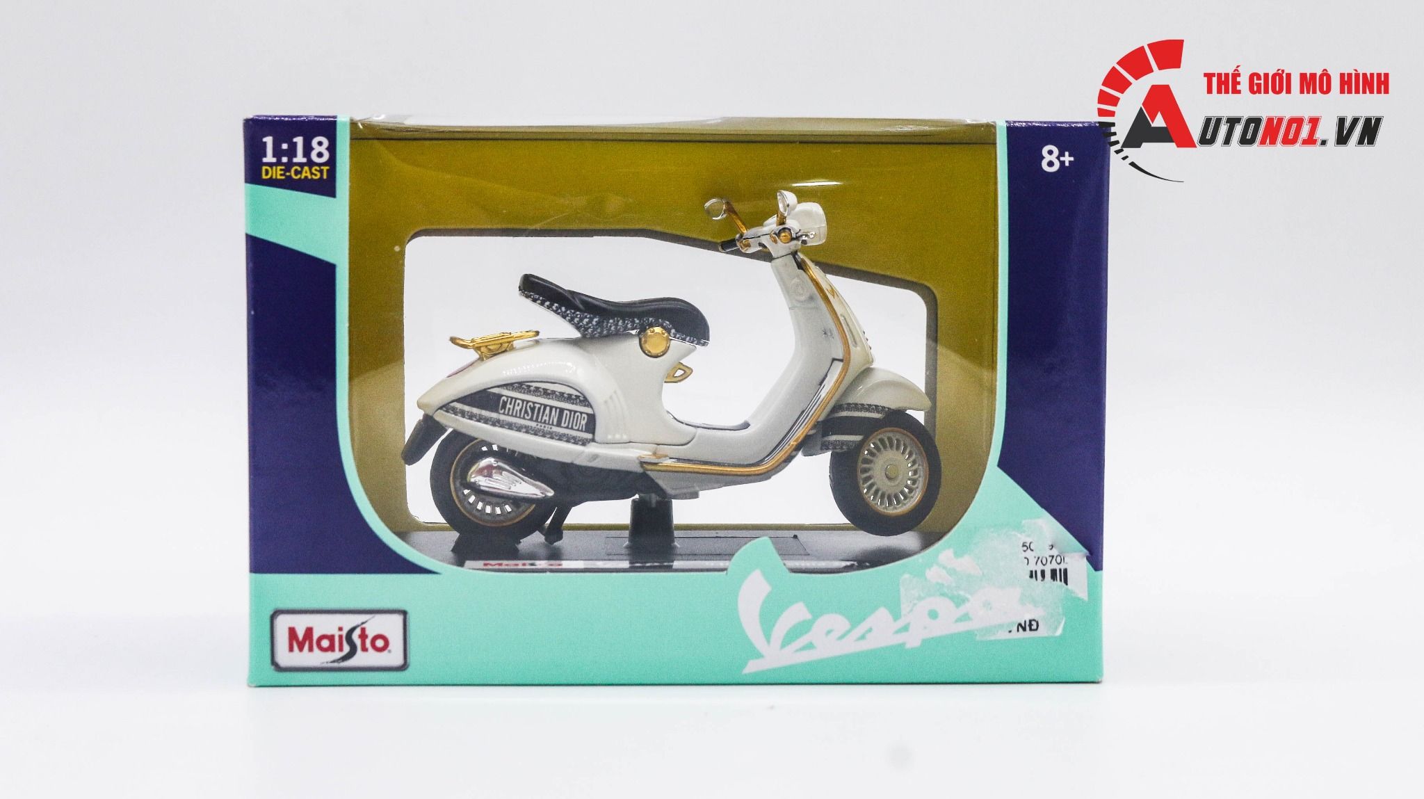  Mô hình xe Vespa 946 Dior Autono1 Newray D228A 