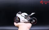  Mô hình xe cao cấp Ducati 1199 Panigale White Pearl Carbon 1:12 Tamiya D059 