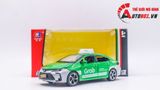  Mô hình xe độ dịch vụ Toyota Corolla custom taxi grab có âm thanh - đèn tỉ lệ 1:32 Autono1 OT334 