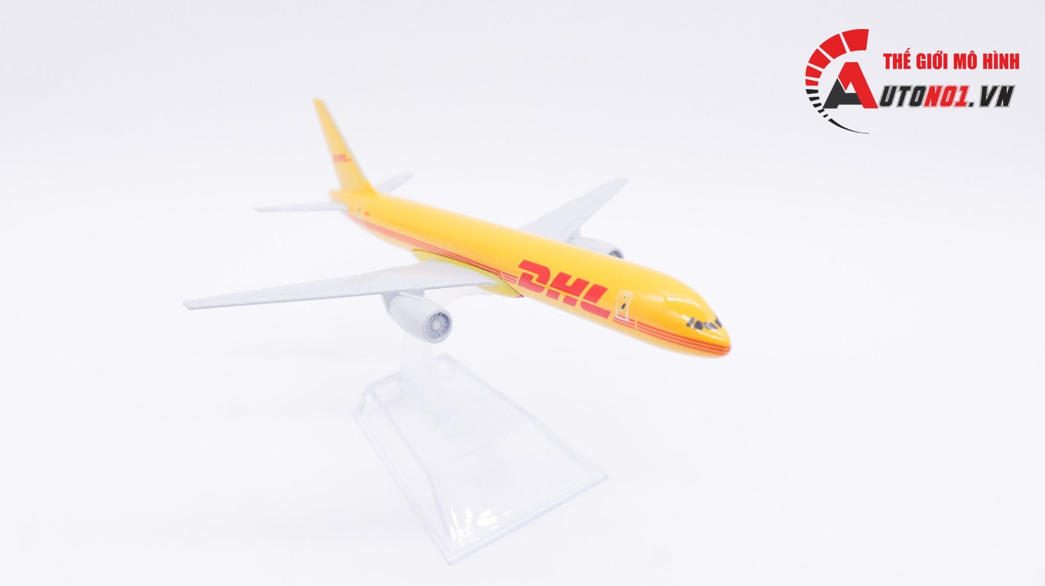  Mô hình máy bay vận chuyển DHL Airlines Boeing B757 16cm MB16037 