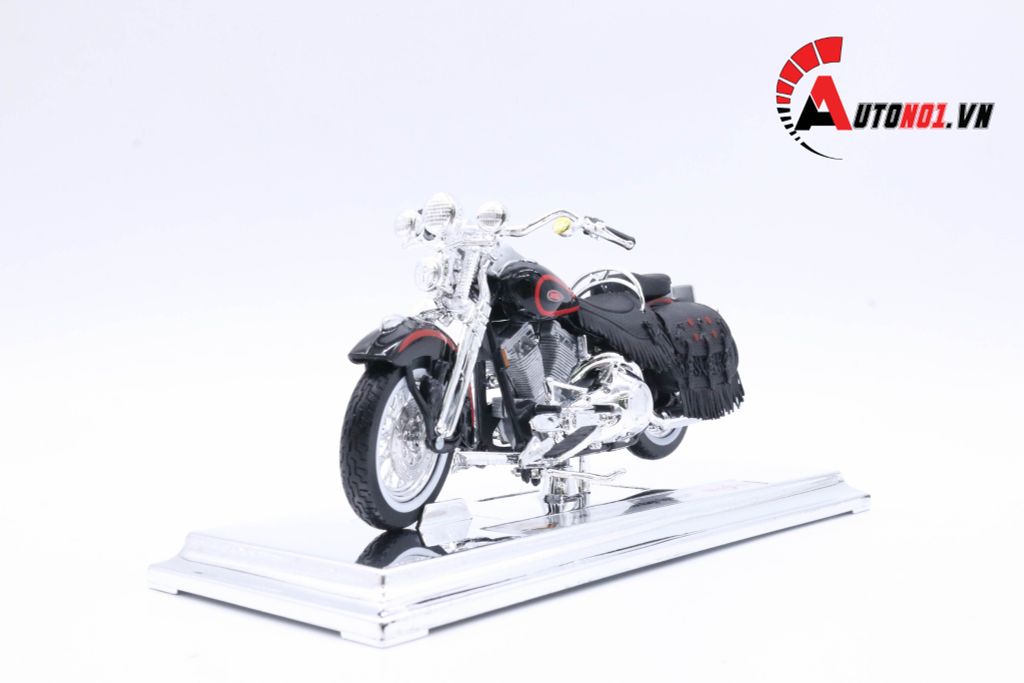 MÔ HÌNH HARLEY DAVIDSON 1998 FLSTS HERITAGE SPRINGER 1:18 MAISTO 3614