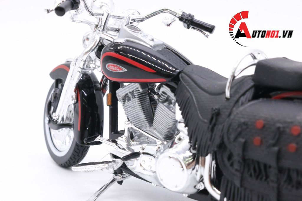 MÔ HÌNH HARLEY DAVIDSON 1998 FLSTS HERITAGE SPRINGER 1:18 MAISTO 3614