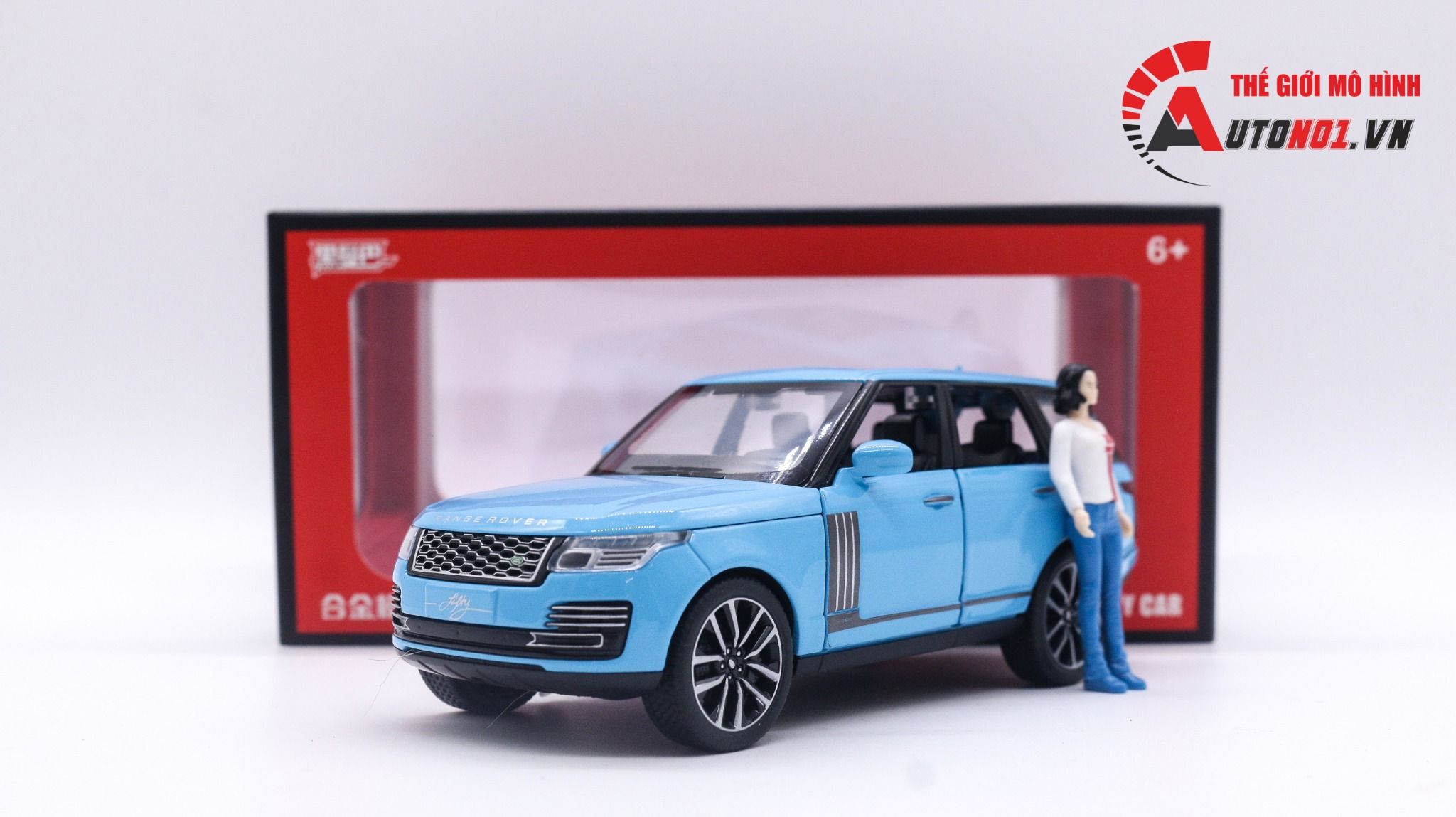  Mô hình xe Land Rover Range Rover full open -có đế - có âm thanh - có đèn tỉ lệ 1:32 BMB K3-15-B OT019 