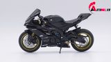  Mô hình xe độ Yamaha R6 Black Mâm - Pô Kim Loại 1:12 Autono1 Welly D207F 