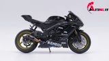  Mô hình xe độ Yamaha R6 Black Mâm - Pô Kim Loại 1:12 Autono1 Welly D207F 