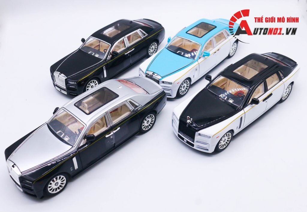 MÔ HÌNH XE ROLL ROYCE PHANTOM MANSORY 1:24 MINIAUTO 7878