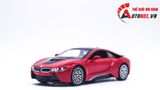  Mô hình xe Bmw I8 full open tỉ lệ 1:32 Jiaye Model OT347 