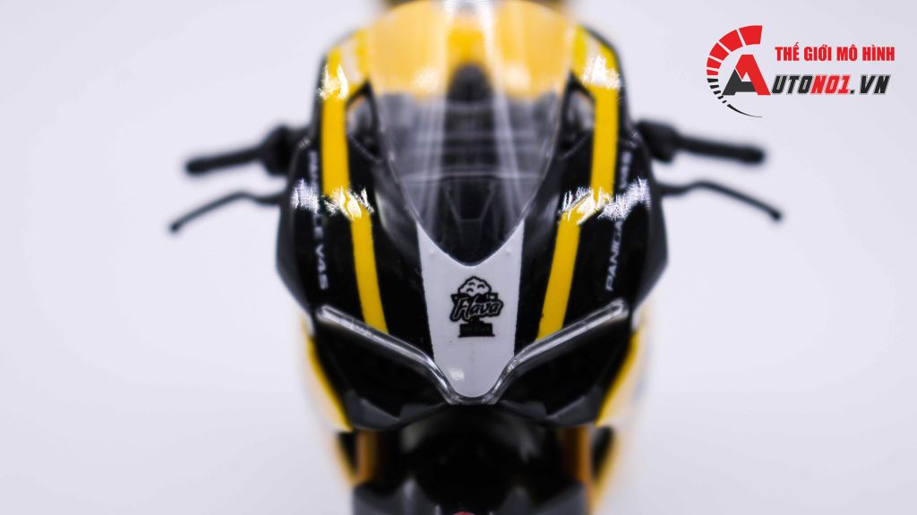 MÔ HÌNH XE ĐỘ DUCATI V4S SUPREME YELLOW TỈ LỆ 1:12 TAMIYA D126