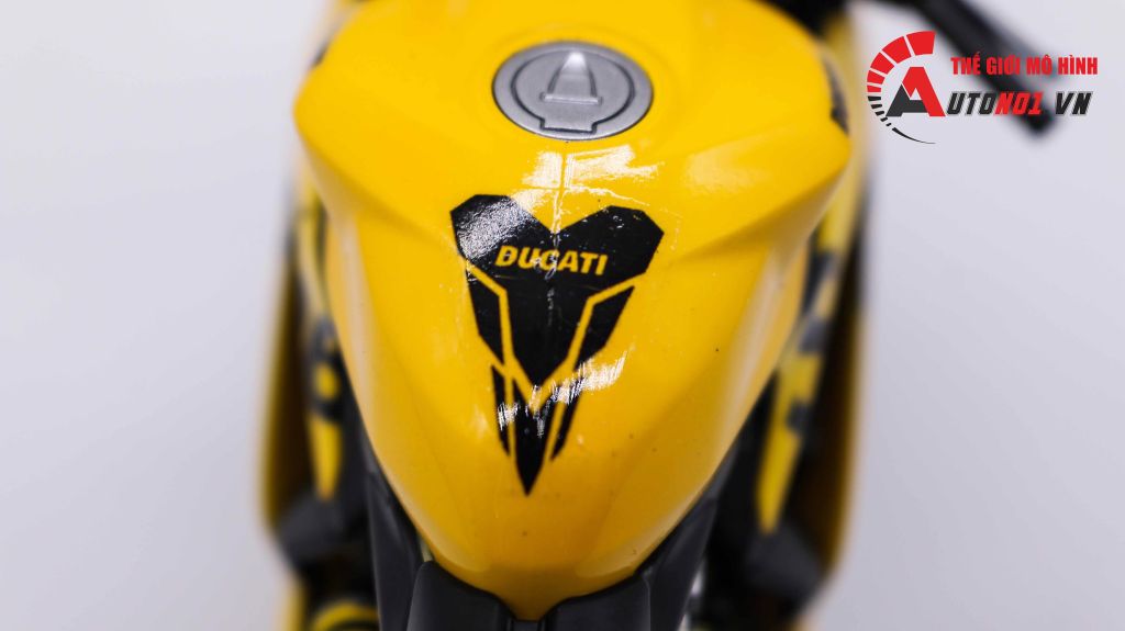 MÔ HÌNH XE ĐỘ DUCATI V4S SUPREME YELLOW TỈ LỆ 1:12 TAMIYA D126