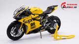  Mô hình xe cao cấp Ducati 1199 Supreme Yellow Tỉ Lệ 1:12 Tamiya D126 