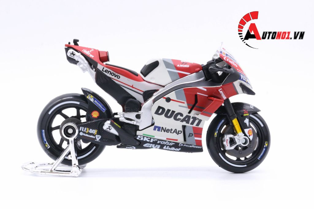 MÔ HÌNH XE MOTO GP DUCATI DESMOSEDICI 2018 NO.4 1:18 MAISTO 5747