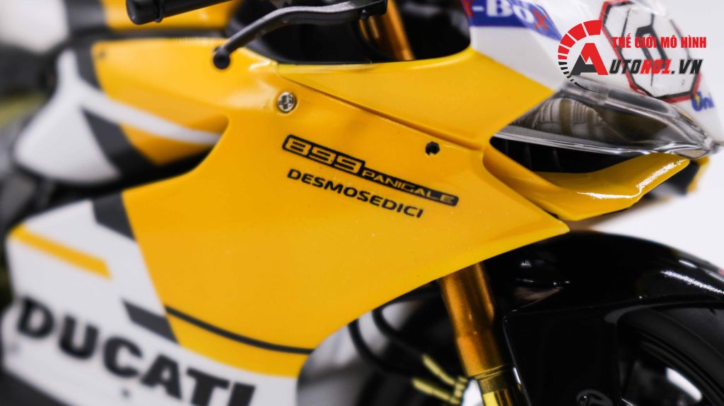 MÔ HÌNH XE ĐỘ DUCATI 899 PANIGALE YELLOW TỈ LỆ 1:12 TAMIYA D126