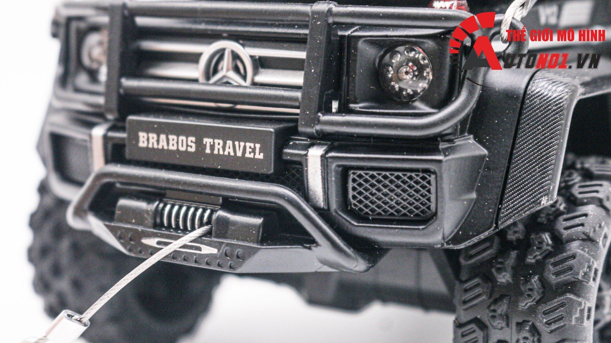  Mô hình xe Mercedes-Benz G550 Brabus Adventure full open, có đèn và âm thanh tỉ lệ 1:24 Chezhi OT099 